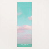 Het opnieuw verzachten van de oceaanroze wolk Mode Yogamat (Achterkant)