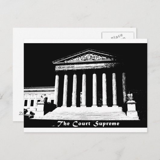 Het opperste Hof Briefkaart (Voorkant / Achterkant)