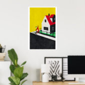 Het opruimen van de straat - Matchbox Print - Esth (Thuiskantoor)