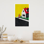 Het opruimen van de straat - Matchbox Print - Esth (Keuken)