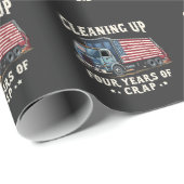 Het opruimen van jullie 4 jaar Trump-rommel inaugu Cadeaupapier (Rol Hoek)