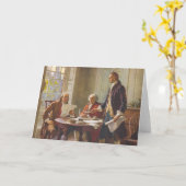 Het opstellen van de onafhankelijkheidsverklaring kaart (Gele Bloem)