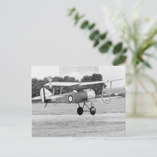 Het Opstijgen van het Vliegtuig van Sopwith Briefkaart (Staand voorkant)