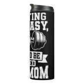 Het optillen was makkelijk, het zou je moeder hete thermosbeker (Geroteerd rechts)