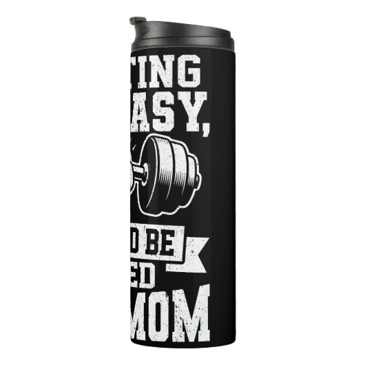 Het optillen was makkelijk, het zou je moeder hete thermosbeker (Geroteerd rechts)