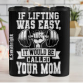 Het optillen was makkelijk, het zou je moeder hete thermosbeker