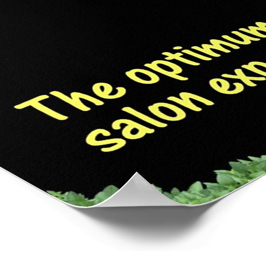 Het optimale poster (Hoek)