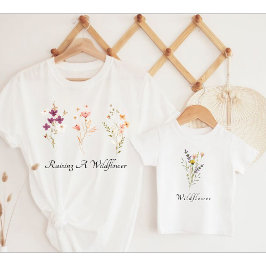 Het opvoeden van een Wildflower en Wildflower T-shirt