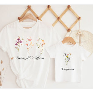 Het opvoeden van een Wildflower en Wildflower T-shirt
