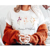 Het opvoeden van een Wildflower en Wildflower T-shirt