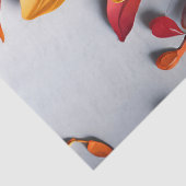 Het Oranje Bloemmotief Ontwerp Tissuepapier (Detail)