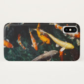 Het Oranje en Witte Aziatische Koi visplatform ver Case-Mate iPhone Case (Achterkant (horizontaal))