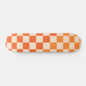 Het Oranje Gecontroleerde Patroon van de terugkeer Persoonlijk Skateboard (Horizontaal)