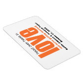 Het Oranje Hoofd over Hoogten sparen de Magneet va (Rechterzijde)