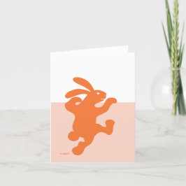 Het Oranje Konijn van Terrifically! Kaart