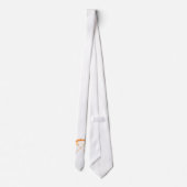 Het oranje Logo van de Lacrosse Stropdas (Achterkant)