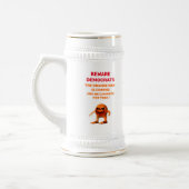 Het ORANJE MAN Bierpul (Links)