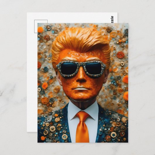 Het Oranje Man Briefkaart (Voorkant / Achterkant)