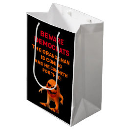Het ORANJE MAN Medium Cadeauzakje