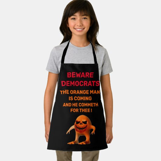 Het ORANJE MAN Schort (Insitu)