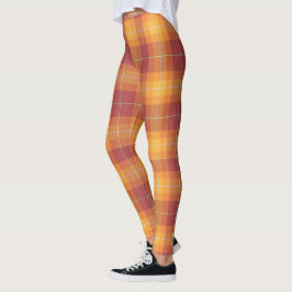 Het Oranje ontwerp van de Mengsel van de Kleuren v Leggings