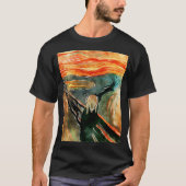 Het Oranje schilderij van de Schroefkunst T-shirt (Voorkant)