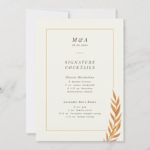 Het Oranje Van de Tak van het Valle Band Menu van