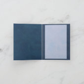 Het oranje Wenskaart van Pioenen Kaart (Binnen)