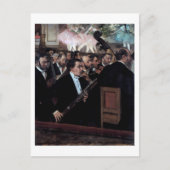 Het Orchestra van de Opera, Edgar Degas Briefkaart (Voorkant)