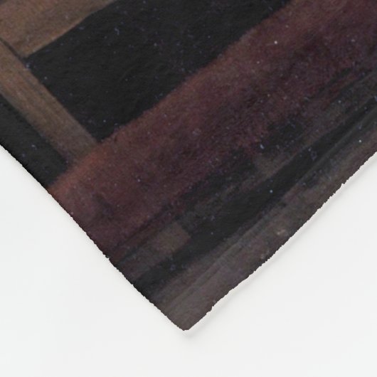 Het Orchestra van de Opera, Edgar Degas Fleece Deken (Hoek)