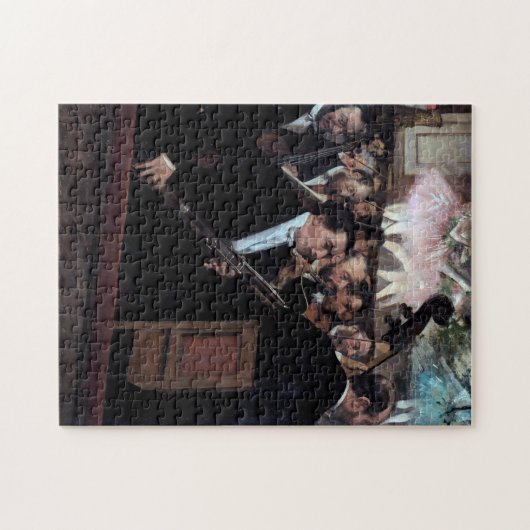 Het Orchestra van de Opera, Edgar Degas Legpuzzel (Horizontaal)