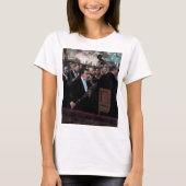 Het Orchestra van de Opera, Edgar Degas T-shirt (Voorkant)