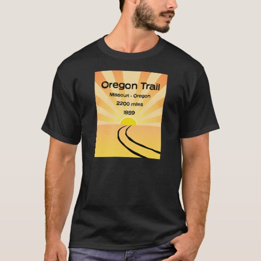 Het Oregon-spoor T-shirt (Voorkant)