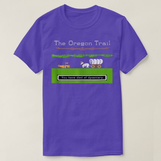 Het Oregon Trail Dysentera met een forte Tanktop (Design voorkant)