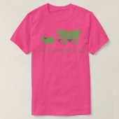 Het Oregon Trail U bent overleden aan dysenterie. T-shirt (Design voorkant)