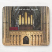 Het orgaan mousepad Lincoln van de pijp kathedraal Muismat (Voorkant)
