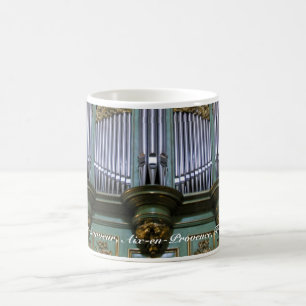 Het orgaan van Aix-en-Provence mousepad Koffiemok