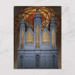 Het orgaan van de Abdij van Tewkesbury, Brits Briefkaart