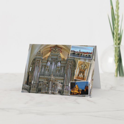 Het orgaan van de Kerk van Erfurt Prediger Kaart (Voorkant)