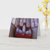 Het orgaanwenskaart van de Kathedraal van de gunst Kaart (Gele Bloem)