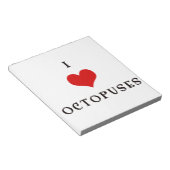 Het origineel is octopus notitieblok (Schuin)