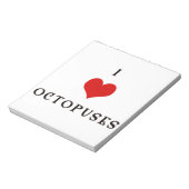 Het origineel is octopus notitieblok (Linkerzijde)