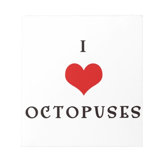 Het origineel is octopus notitieblok (Voorkant)