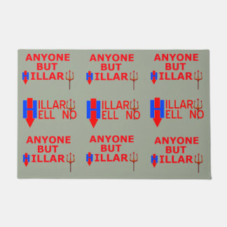 Het originele anti-HILLARY Ontwerp door het MAT va