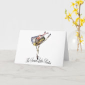 Het originele Ballet van het Meer van de Zwaan Kaart (Gele Bloem)