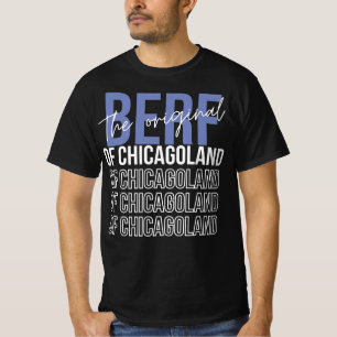 Het originele bier van Chicagoland Grappige afdruk T-shirt