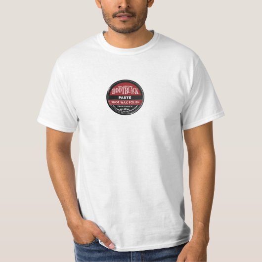 "Het originele" Bootblack T-shirt (Voorkant)