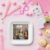 Het originele douchescène uit Psycho. Papieren Bordje (Feest)