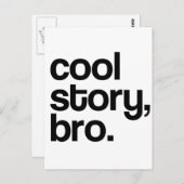 HET ORIGINELE KOOLVERHAAL BRO BRIEFKAART (Voorkant / Achterkant)