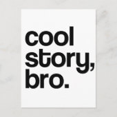 HET ORIGINELE KOOLVERHAAL BRO BRIEFKAART (Voorkant)